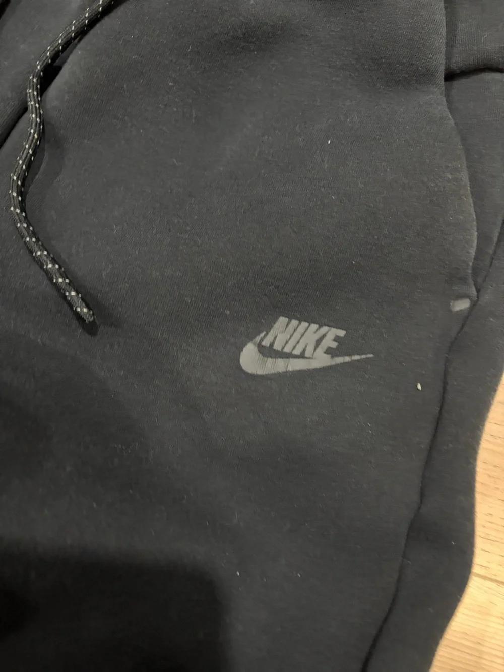 Nike Black Kids Jogger Sweatpants with Drawstring